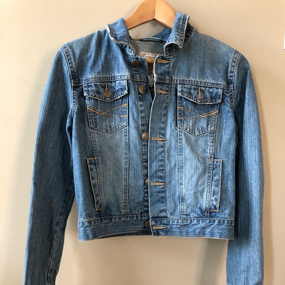 CROPPED JEAN JACKET